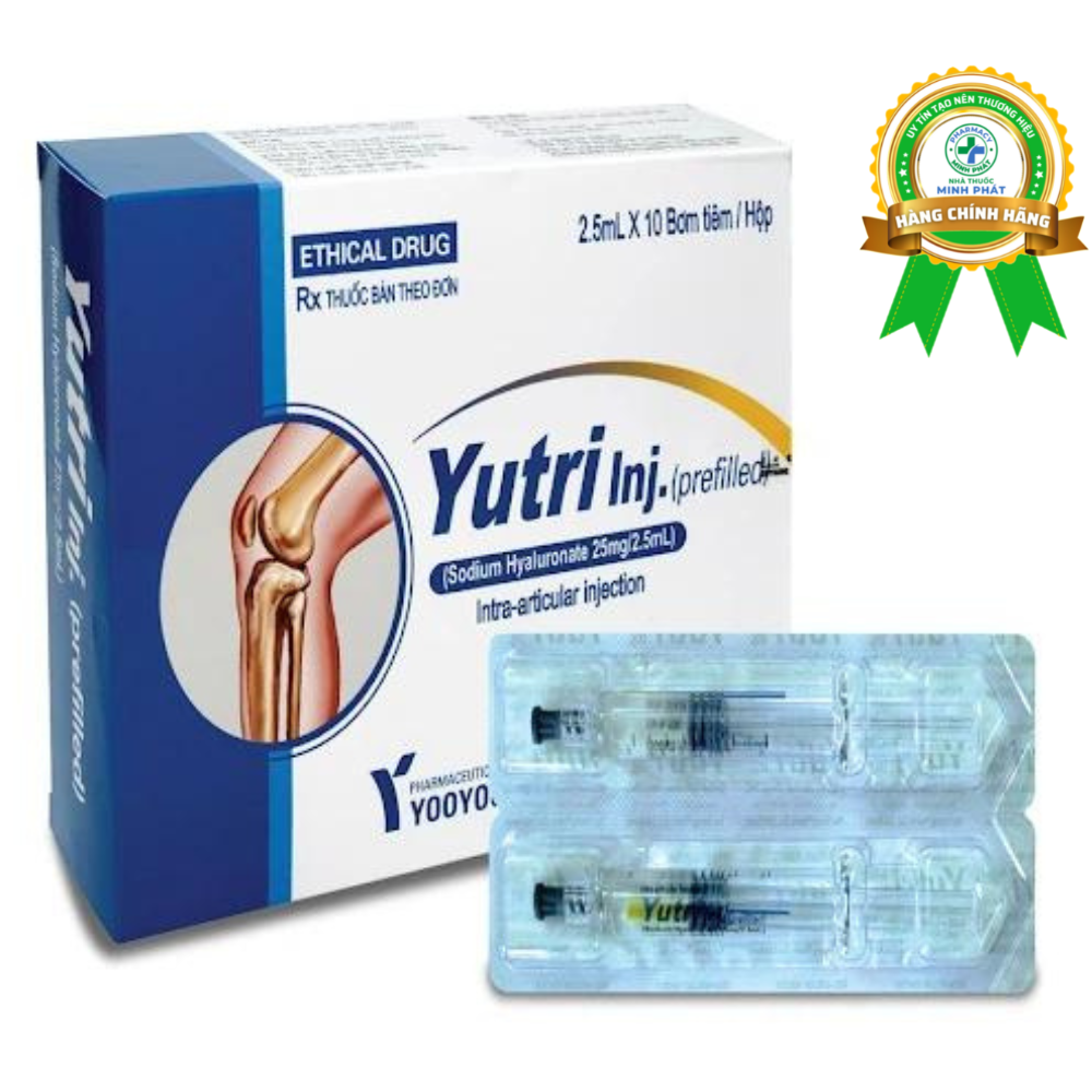 Thuốc tiêm Yutri Inj 25g/2.5ml Yooyoung trị viêm đau xương khớp